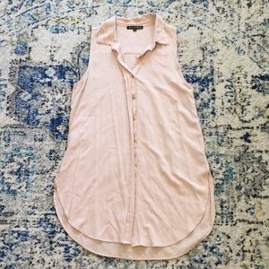 Blush Button Up Tunic